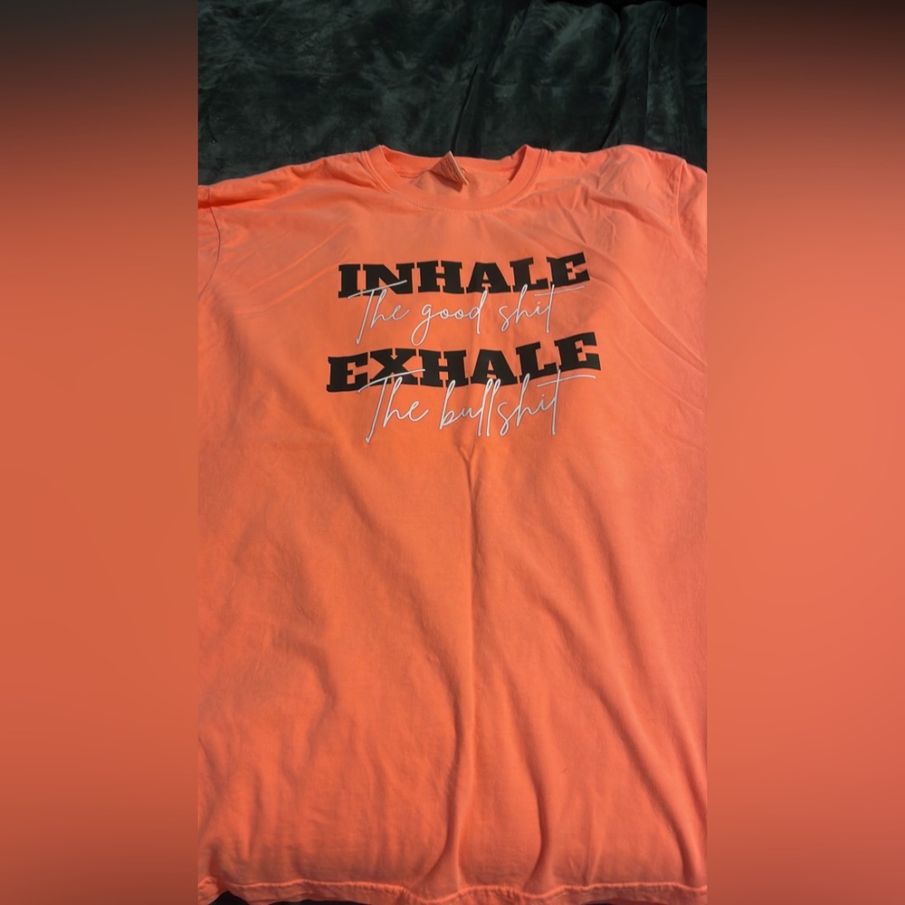 Peach/coral color
